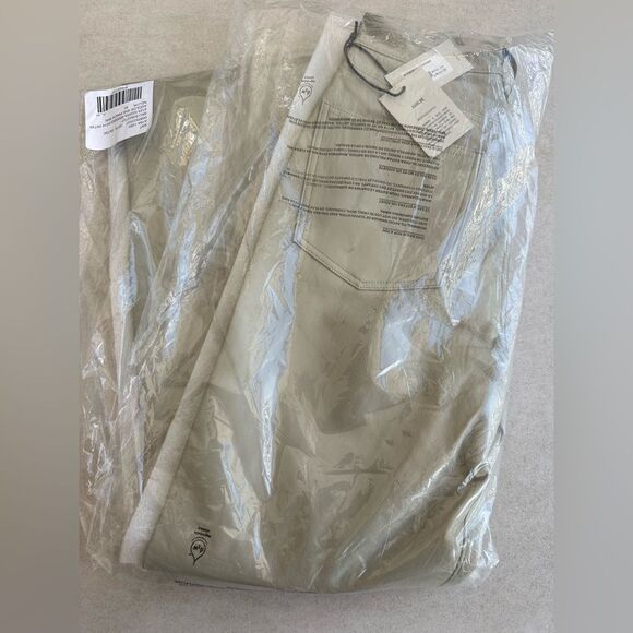 AGOLDE Recycled Leather 90's Pinch Waist in Toast Size 30 NWT - Picture 7 of 9